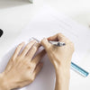 20cm Cubic Transparent Gradient Acrylic Ruler