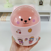 Kawaii Bear Desk Trash Can – Multipurpose Storage Holder