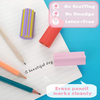 Creative Slice & Share Long Eraser Sets