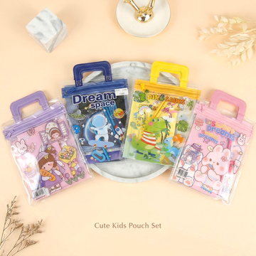 6-in-1 Cartoon Theme Stationery Set