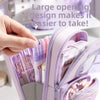 Multi-Layer Pencil Organizer 🎒 | Aesthetic Stationery Pouch for Kids