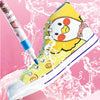 Waterproof watercolor acrylic marker pens – vibrant shades for art and crafts