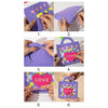 DIY Fancy Kids Sewing Bag Kit - Sew Your Own Bags Sewing