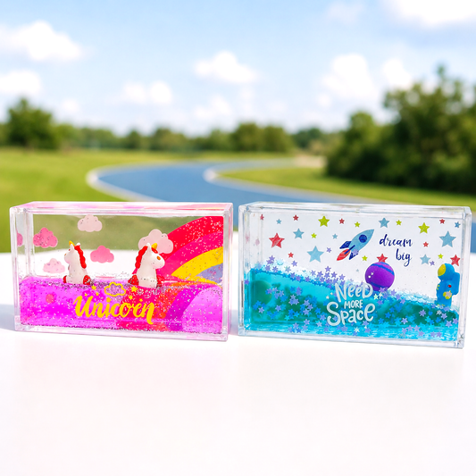 Liquid Floating Quicksand Showcase Ornament | Home Decor