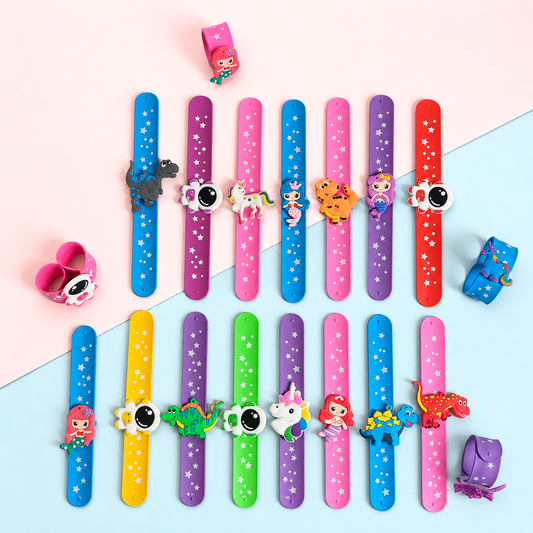 Cartoon Slap Bands | Kids’ Return Gift (Assorted 1 Pcs)