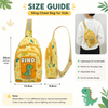 Sling It & Go! Vibrant Sling/Chest Shoulder Bag