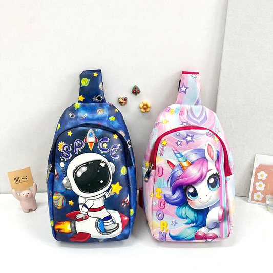 Kids Cartoon Crossbody Sling\Chest Bag