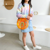 Trendy Round Holographic Sling Bag