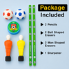 Soccer Stationery Set | Interactive Foosball Game Stationery for Kids