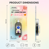 Space-Themed Correction Tape – 6M Smooth PET Film Stationery