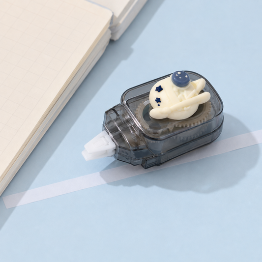 Space-Themed Correction Tape – 6M Smooth PET Film Stationery