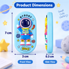 Space Astronaut Eraser - Cute 3D Cartoon Rubber Stationery for Kids