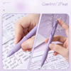 SugarSoft Aesthetic Purple Gel Pen Set | 0.5mm Fine Tip