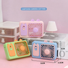 Cartoon Kitten Mini Fan | Big Wind, Rechargeable & Handy