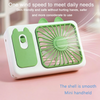 Cartoon Kitten Mini Fan | Big Wind, Rechargeable & Handy