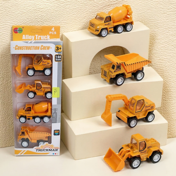 Construction Crew Truck Set | 1:64 Scale