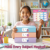 3D Unicorn Book Labels | Name Stickers