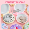 Unicorn Tin Coin Pouch | Round Mini Earphone Storage Case