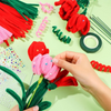 100 Pcs Multicolored Pipe Cleaners Set - Flexible Chenille Stems for DIY Arts & Crafts