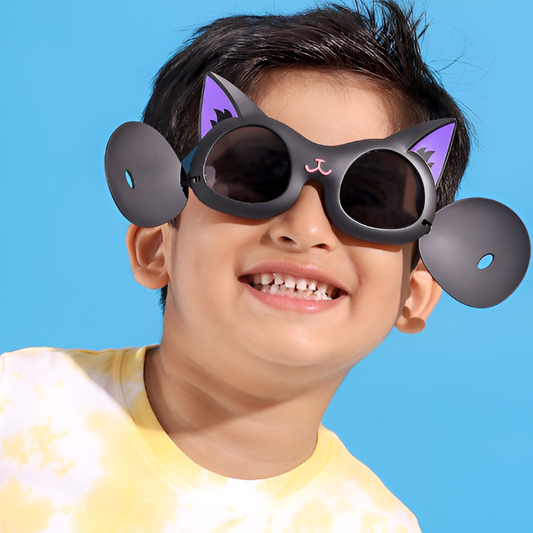 Cool Cat Sunglasses for Kids – Lightweight & Durable