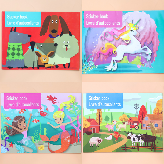 Dreamscape 🌈  Reusable Sticker Book
