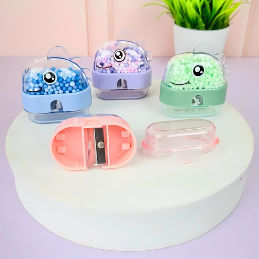 Cute Dinosaur Design Pencil Sharpener
