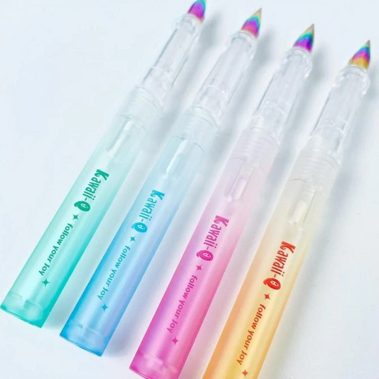 Smooth Flow Vibrant Rainbow Nib Fountain Pen
