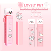 Lovely Cat Push Pull Sliding Eraser