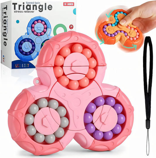 Triangle Speed Spin (2-in-1 Fidget Spinner & Puzzle)