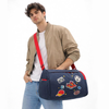 Retro 90's Spacious Travel & Gym Multipurpose Duffle Bag