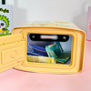 Cute Metal Handbag Piggy Bank for Kids with Password Lock