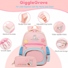 Giggle Grove Cute Animal Kids School Bag with Pencil Case