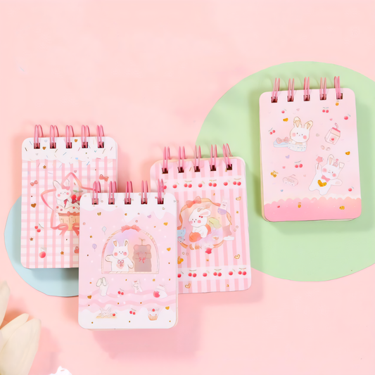 Cherry Sweet Sauce Mini Spiral Notebook Diary