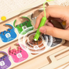 Wooden Magnetic Bead Color & Number Matching Maze | Educational Developmental Toy for Kids