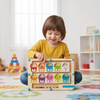 Wooden Magnetic Bead Color & Number Matching Maze | Educational Developmental Toy for Kids