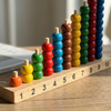 Wooden Montessori Counting Rack