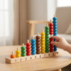 Wooden Montessori Counting Rack