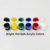 DIY Wooden Painting Kit –  Mini Art Set with Paints & Brush