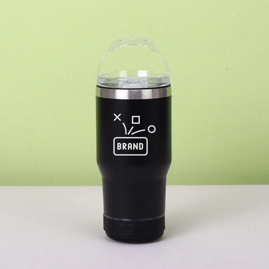 2-in-1 Stainless Steel Mug Built-in Speaker - Premium Corporate Gift