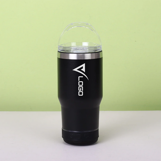 2-in-1 Stainless Steel Mug Built-in Speaker - Premium Corporate Gift