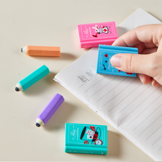 ✏️📖 Smart Start to School – Book & Pencil Erasers!