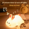 Cute Soft Silicone Bunny Night Lamp