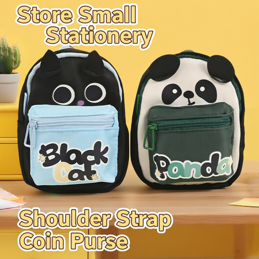 Animal Multifunctional Backpack Coin Purse | Portable Storage Pouch