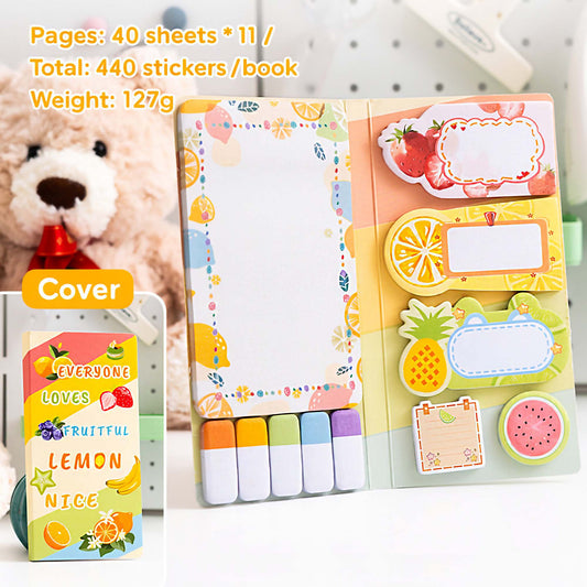 Aesthetic 440pcs Sticky Note Set