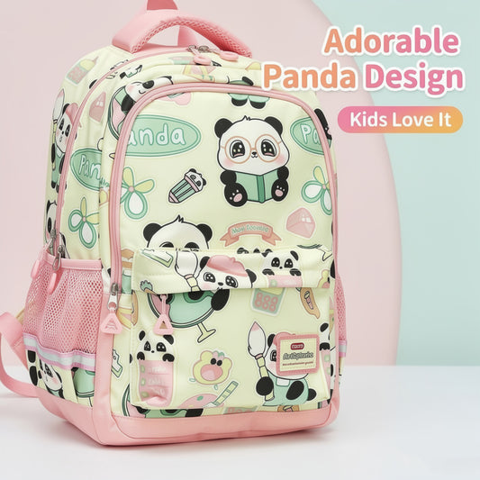Adorable Panda Large Capacity Kids School Bag