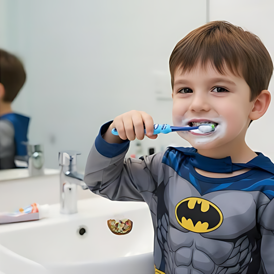 Superhero Soft-Bristle Kids Toothbrush