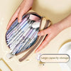 All-in-One Pencil Case – High-Quality Fabric, Multi-Zipper Storage