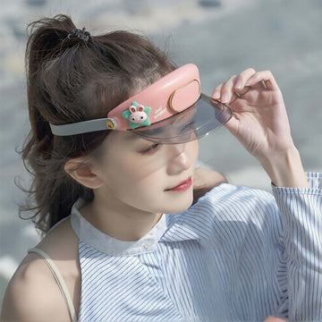 Cute Animal Fan Sun Hat (Bladeless Cooling Built-in Fan)