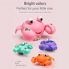 Pull String Glowing Walking Crab Toy