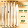 6-in-1 Aesthetic Pastel Gel Pen Set: 5 Black Gel Pens + 1 Highlighter